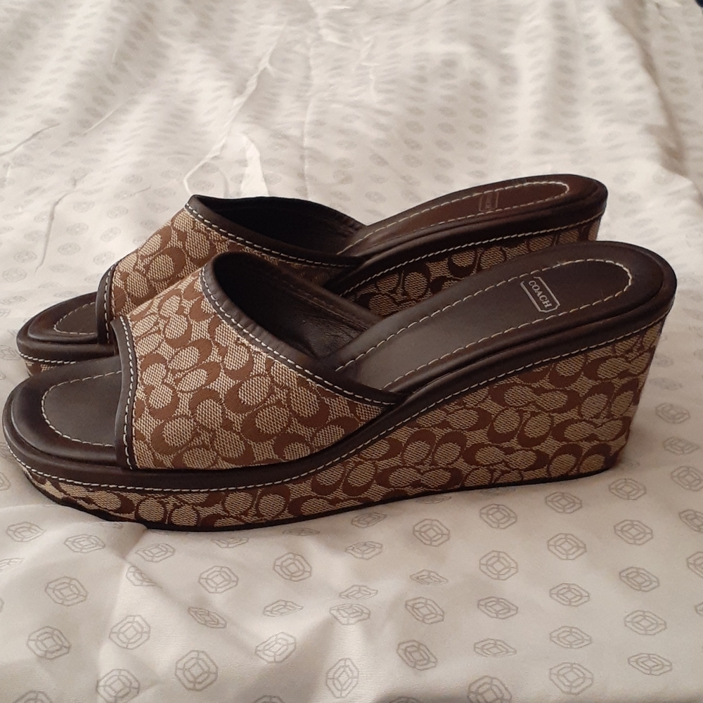 Coach wedges